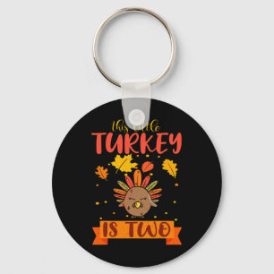 Diese kleine Türkei ist zwei Herbsttage vor zwei T Schlüsselanhänger