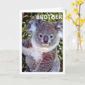 DIESE "KOALA BIRTHDAY CARD IST NUR FÜR SIE KARTE (Gelbe Blume)