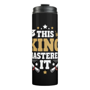 Diese König habe ich gemeistert Abschlussklasse de Thermosbecher