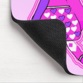 Diese Königin folgt nie den Regeln hellrosa Mousepad (Ecke)