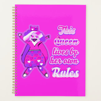 Diese Königin folgt nie den Regeln pink Planer