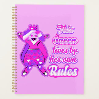 Diese Königin folgt nie den Regeln pink Planer