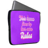 Diese Königin lebt nach ihren eigenen Regeln Elect Laptopschutzhülle (Vorne Rechts)