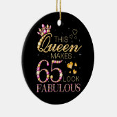 Diese Königin macht 65 fabelhaft aussehen Keramik Ornament (Rechts)