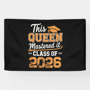 Diese Königin Meistert Es Abschlussklasse 2026 Banner