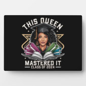 Diese Königin meisterte es-Klasse des Abschlusses  Fotoplatte (Vorderseite)