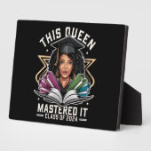 Diese Königin meisterte es-Klasse des Abschlusses  Fotoplatte (Seite)