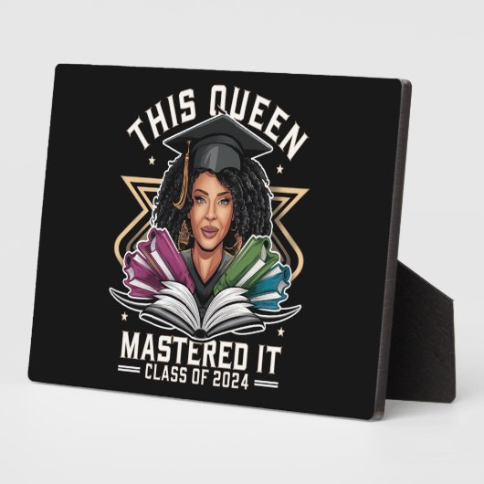 Diese Königin meisterte es-Klasse des Abschlusses  Fotoplatte (Seite)