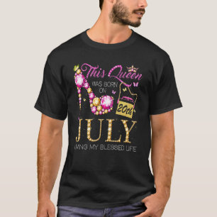 Diese Königin war am 20. Juli Geboren und lebte me T-Shirt