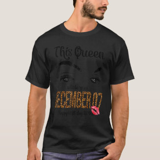 Diese Königin war am 7. Dezember Geboren T-Shirt
