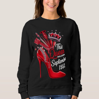 Diese Königin war im September 1952 im September b Sweatshirt