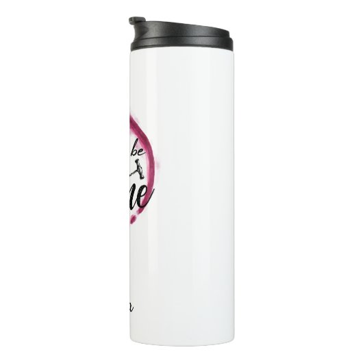 Diese könnte Wein-Thermaltrommel sein Thermosbecher (Nach rechts gedreht)