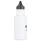 Diese könnte Wodkawasserflasche sein Edelstahlflasche (Links)