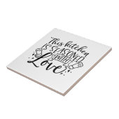 Diese Küche ist mit Liebe besetzt Fliese (Seite)