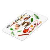 Diese Küche ist mit Liebe gewürzt Magnet (Linke Seite)