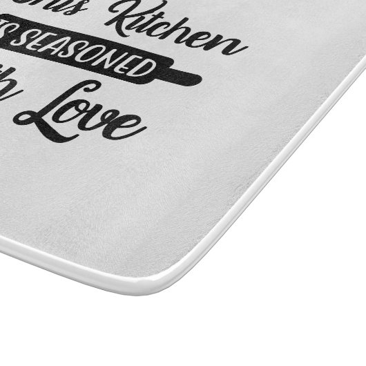 Diese Küche ist mit Liebe-Schneidebrett besetzt Schneidebrett (Ecke)