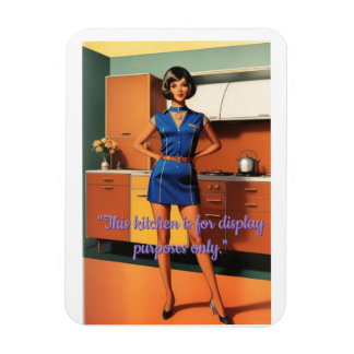"Diese Küche ist nur für Anzeigezwecke bestimmt." Magnet