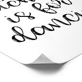 Diese Küche ist zum Tanzen von Poster (Ecke)