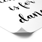 Diese Küche ist zum Tanzen von Wall Art Poster (Ecke)