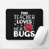 Diese Lehrerin Liebe ihre Bugs - Ladybug-Bugs für  Mousepad (Mit Mouse)