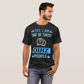 Diese Leute quizieren Quiz T-Shirt (Vorne ganz)