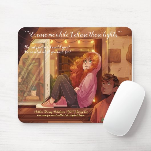 Diese Lichter sind einzigartig Mousepad (Mit Mouse)