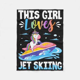 Diese Liebe Jet Ski Jet Ski Girl Girl Ski Girl Fleecedecke