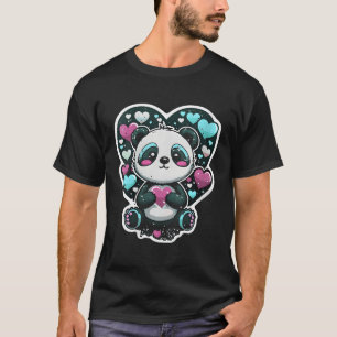 Diese Lieben Pandas Panda Er Lila T-Shirt
