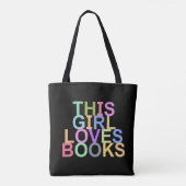 DIESE MÄDCHEN LIEBEN BUCHEN TOTE BAG TASCHE (Rückseite)