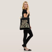 DIESE MÄDCHEN LIEBEN BUCHEN TOTE BAG TASCHE (Am Model)
