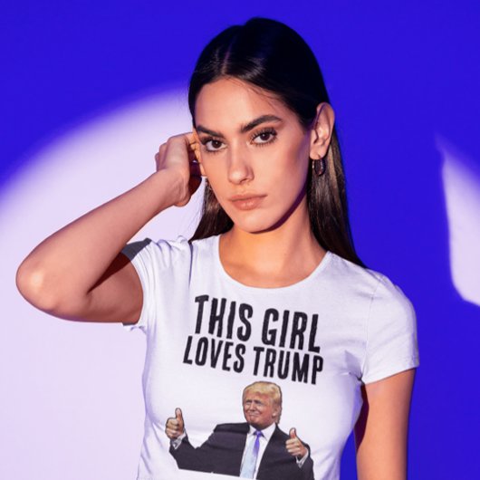 DIESE MÄDCHEN LIEBEN DONALD TRUMP 2024 T - SHIRT