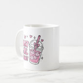 Diese Mädchenenergie Kaffeetasse (Vorderseite Links)