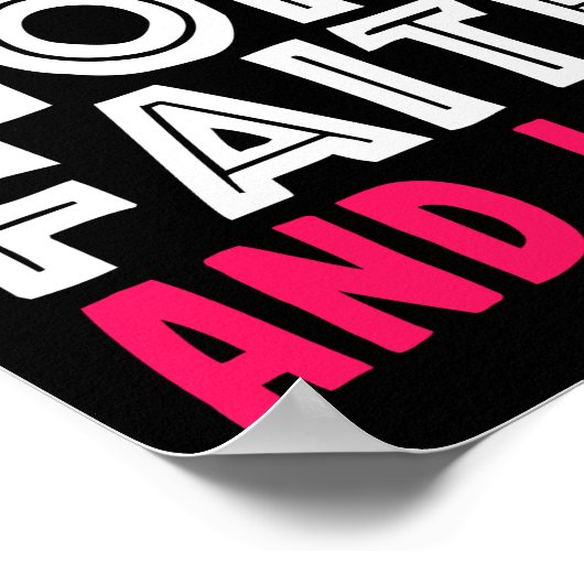 Diese Mama fördert den Glaube und die Liebe der Ho Poster (Ecke)