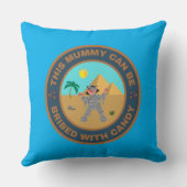 Diese Mama kann mit Süßigkeiten bestochen werden Kissen (Rückseite)