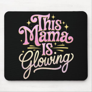 Diese Mama leuchtet zum Muttertag Mousepad