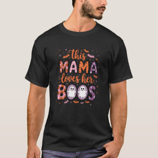 Diese Mama Liebe ihr Boos Halloween Boo Ghost Swea T-Shirt