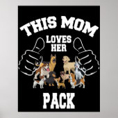 Diese Mama Liebe ihr Pack-Poster Poster (Vorne)