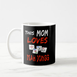 Diese Mama Liebe Mah Jongg Fun Tile Game Bekleidun Kaffeetasse