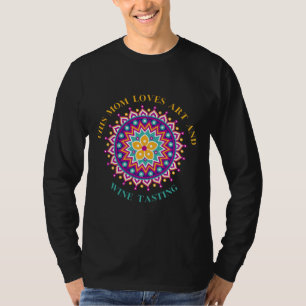 Diese Mama Lieben und Wein Verkostung Muttertag fü T-Shirt