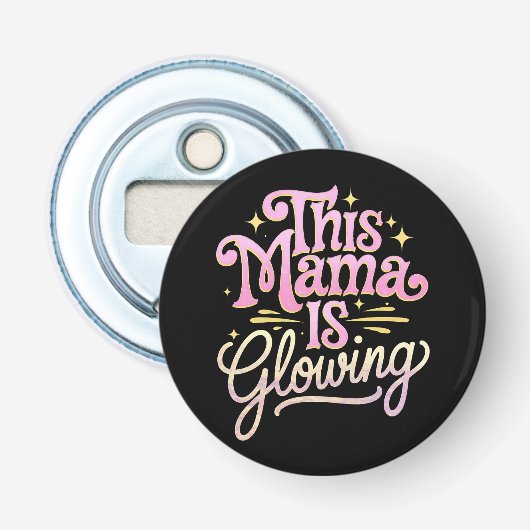 Diese Mama strahlt den Muttertag der Mama Flaschenöffner (Vorderseite)