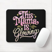 Diese Mama strahlt den Muttertag der Mama Mousepad (Mit Mouse)