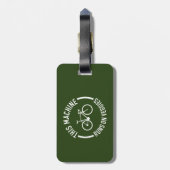 Diese Maschine fährt mit dem Fahrrad von Veggies Gepäckanhänger (Rückseite vertikal)