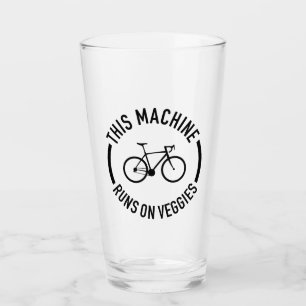 Diese Maschine fährt mit dem Fahrrad von Veggies Glas