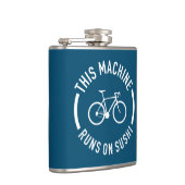 Diese Maschine läuft auf dem Sushi-Fahrrad Flachmann (Rechts)