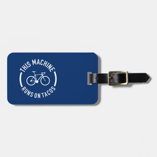 Diese Maschine läuft auf Tacos Gepäckanhänger (Vorderseite horizontal)