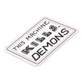 Diese Maschine tötet Dämonenmagnet Magnet (Linke Seite)