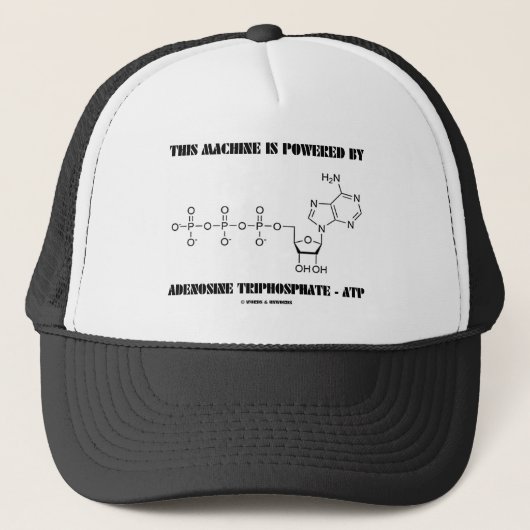 Diese Maschine wird durch Adenosin-Triphosphat Truckerkappe (Vorderseite)
