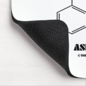 Diese Maschine wird durch Aspirin (Molekül) angetr Mousepad (Ecke)