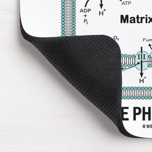 Diese Maschine wird durch oxidative Phosphorylieru Mousepad (Ecke)