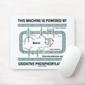 Diese Maschine wird durch oxidative Phosphorylieru Mousepad (Mit Mouse)
